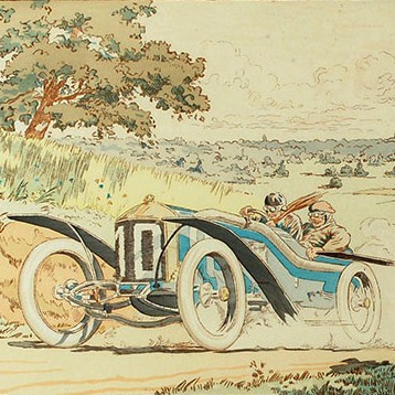 Gamy Montaut, Coupe des voitures légères (1911)