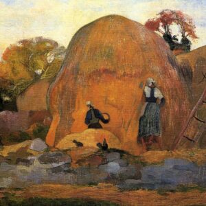 Paul Gauguin, Les Meules jaunes, ou La Moisson blonde (1889)