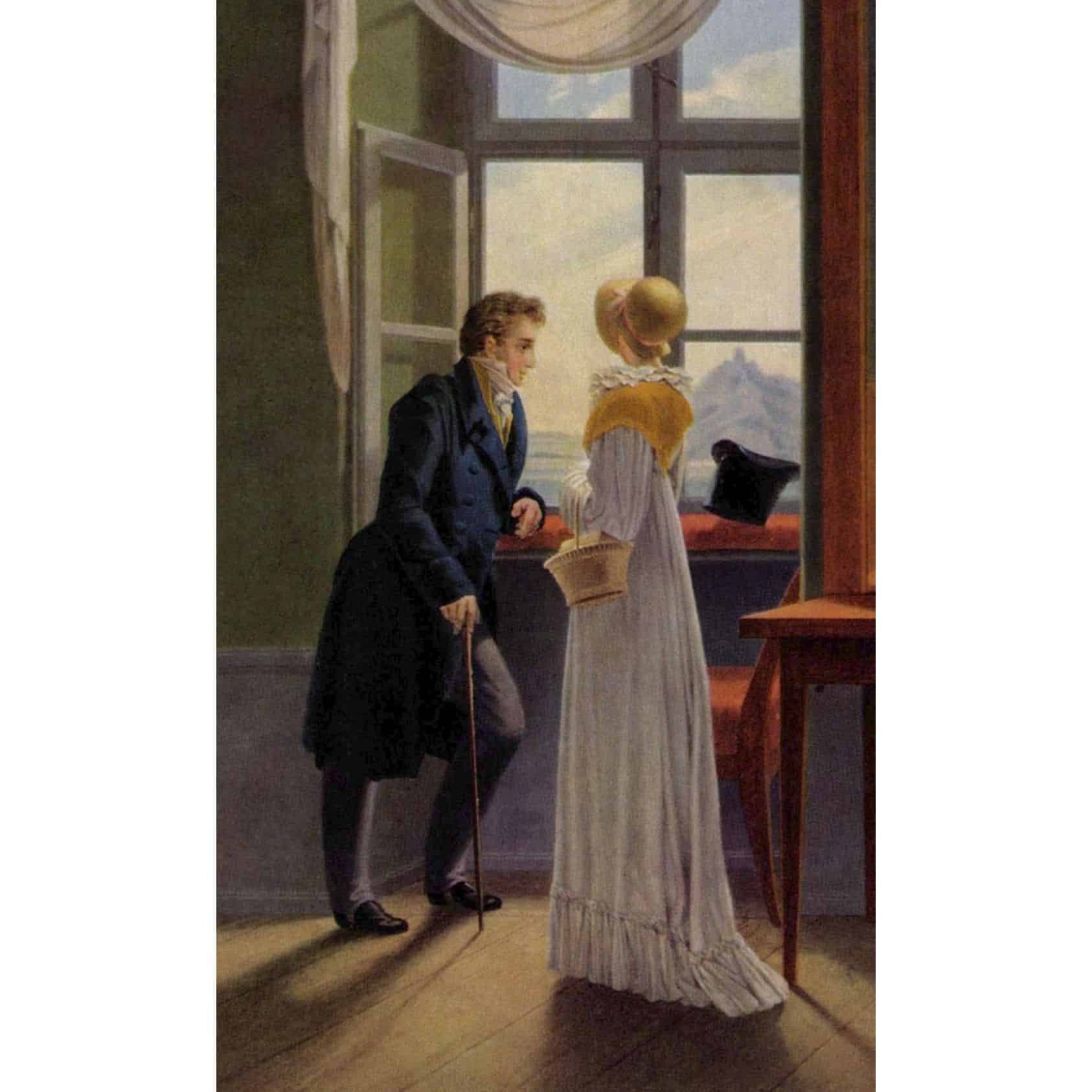 Georg Friedrich Kersting - Paar am Fenster