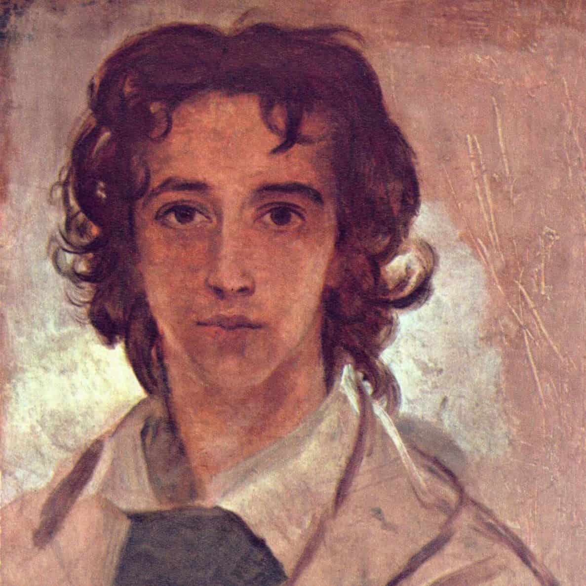 George Frederic Watts - Autoportrait à l'âge de 17 ans (1834)