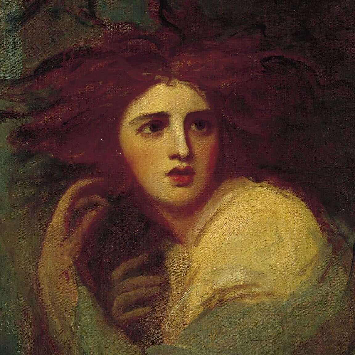 George Romney - Lady Hamilton dans le rôle de Médée (1786)