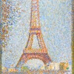 Georges Seurat - La Tour Eiffel (vers 1889)