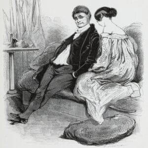 Gavarni, Fourberies de femmes en matière de sentiment (1846)