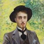 Georges Rochegrosse - Portrait d’un jeune homme (1900)