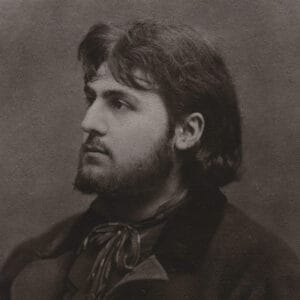 Germain Nouveau (vers 1873) - photographie d'Étienne Carjat