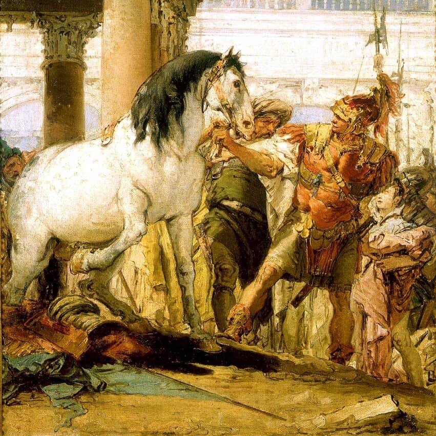 Giambattista Tiepolo - Alexandre et Bucephale