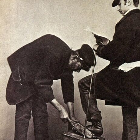 Giorgio Sommer - Cireur de bottes et voleur à la tire (19e siècle)
