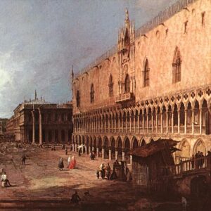 Giovanni Antonio Canal, il Canaletto - Palais des Doges (1730)