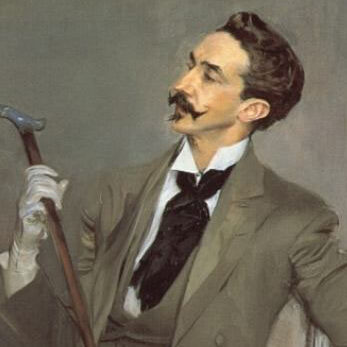 Giovanni Boldini - Portrait du poète, écrivain et dandy Robert de Montesquiou (1897)