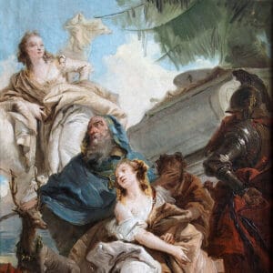 Giovanni Domenico Tiepolo - Le sacrifice d'Iphigenie (1760)