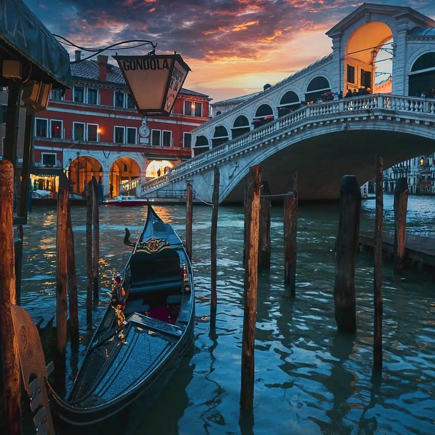 Gondole à Venise