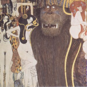 Gustav Klimt - Frise Beethoven (1902), Les Forces du mal