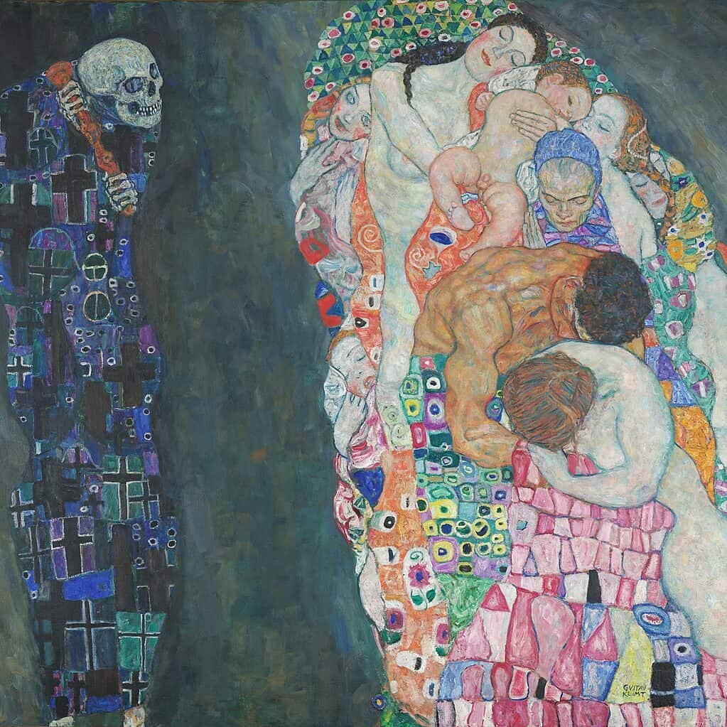 Gustav Klimt - La Vie et la Mort
