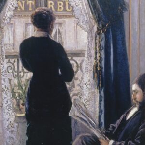Gustave Caillebotte - Intérieur, Femme à la fenêtre (1880)