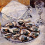 Gustave Caillebotte, Nature morte aux huîtres