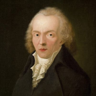 Heinrich Pfenninger - Portrait de Johann Paul Friedrich Richter, dit Jean Paul (1798)