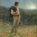 Helen Allingham, Harvest Moon (1879)