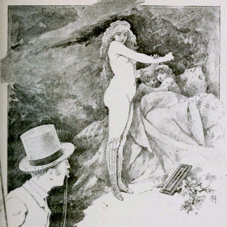 Trois Fois maudite, par Gambard (1885)
