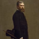 Henri Fantin-Latour - Portrait de Léon Maître (1886)