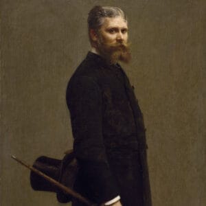 Henri Fantin-Latour - Portrait de Léon Maître (1886)