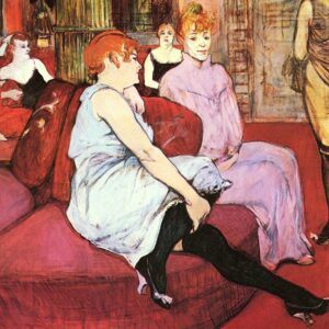 Henri de Toulouse-Lautrec - Au Salon de la rue des Moulins (1894)