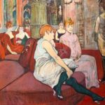 Henri de Toulouse-Lautrec - Au Salon de la rue des Moulins (1895)