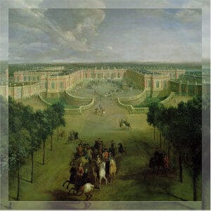 Pierre-Denis Martin, Vue du Grand Trianon (1722)
