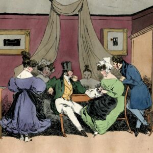 Henry Monnier - Visite des habitués, conversations générales (1828-1829)
