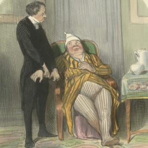 Honoré Daumier, Ah! Docteur, je crois...que j'suis poitrinaire!