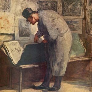 Honoré Daumier, Le collectionneur d'estampes