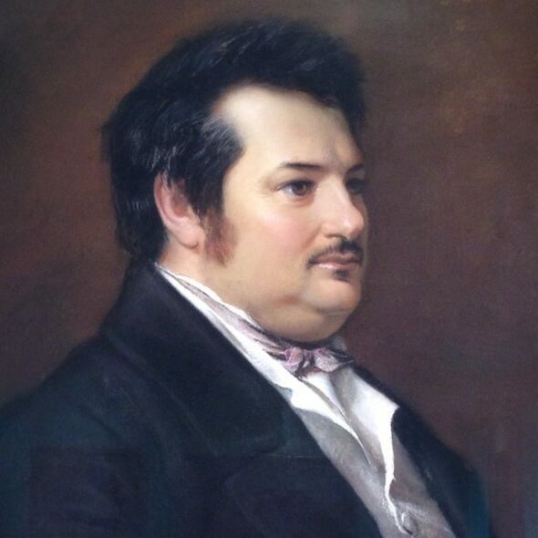 Honoré de Balzac, peint par Jean Alfred Gérard-Seguin (Musée des Beaux-Arts de Tours)