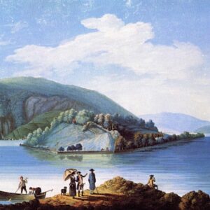 Île St-Pierre, gravure du XIXe siècle