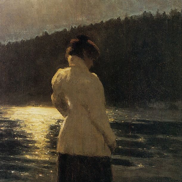 Iliya Repin - Nuit au clair de lune (1896)