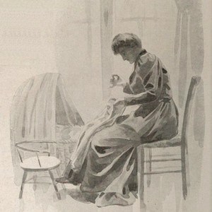 La dernière visite, illustration de Georges Jordic-Pignon, 1909