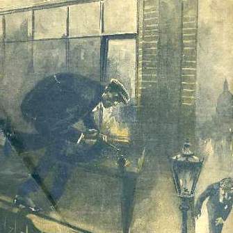 Illustration pour Maurice Strauss, Adam Worth - mémoires d'un voleur de qualité (éd. F. Rouff, Paris)