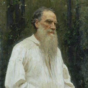 Ilya Repin, Portrait de Léon Tolstoï (1901).