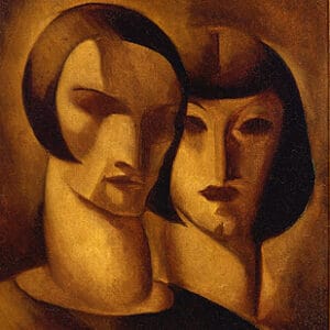 Ismael Nery, Autoportrait avec Adalgisa (XXe)