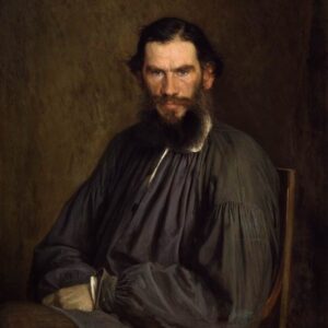 Ivan Kramskoï - Portrait de Léon Tolstoï (1873)