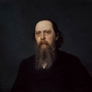 Ivan Nikolaevich Kramskoi - Portrait of the writer Mikhail Saltykov-Schedrin (1879)