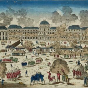 J. Chéreau - Siège du palais des Tuileries le 10 août 1792