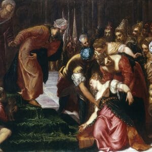 Jacopo Tintoretto - Esther et Assuérus (1547)