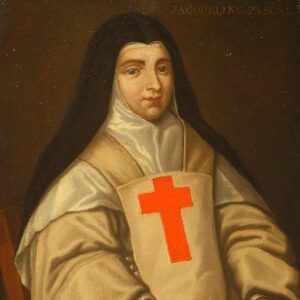 Jacqueline Pascal (1625-1661), poétesse et religieuse janséniste française, soeur de Blaise Pascal (XVIIe siècle)