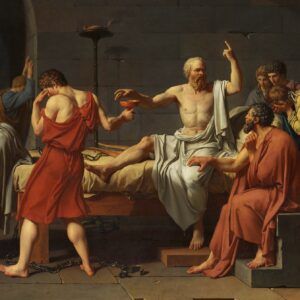Jacques-Louis David - La Mort de Socrate (1787)