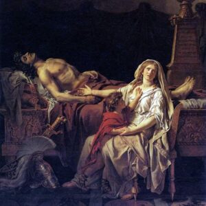 Jacques-Louis David, La douleur d'Andromaque (1783)