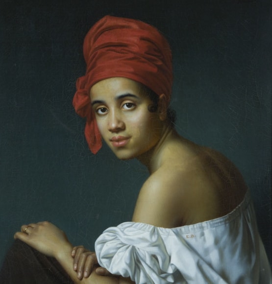 Jacques Amans, Créole au turban rouge (1840)