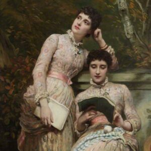 James Sant, Ida et Ethel (1884)