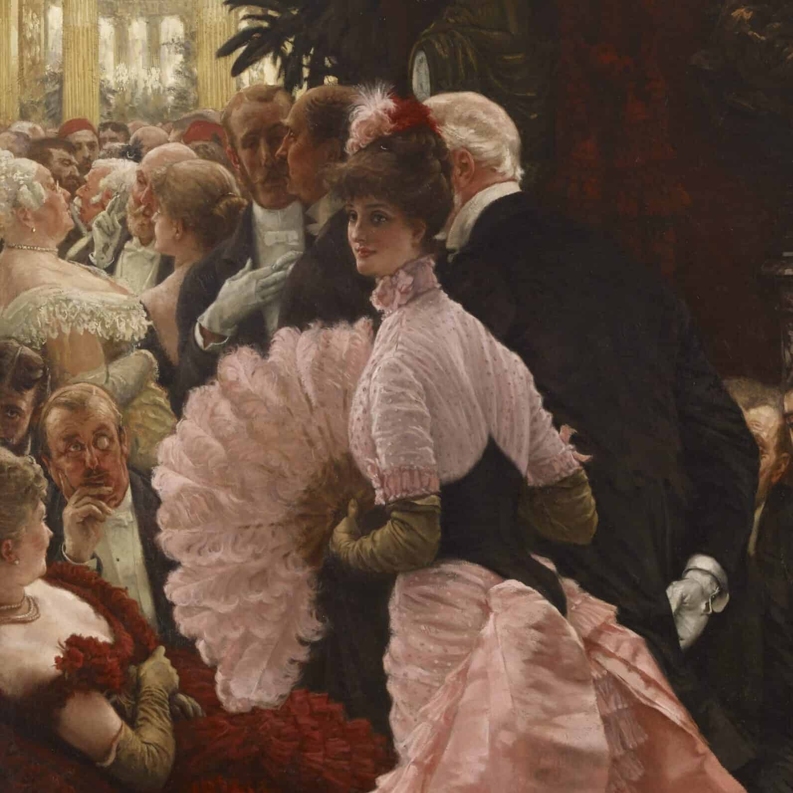 James Tissot - L'Ambitieuse (Political Woman) (1885)