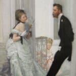 James Tissot - Too Early (Détail)