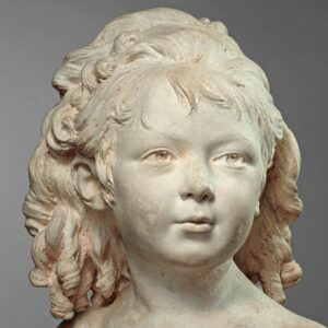 Jean Antoine Houdon - Sabine Houdon à l'âge de quatre ans (1787-1836), fille aînée du sculpteur, 1791