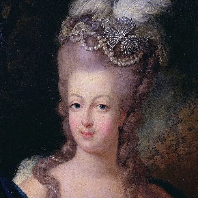Jean-Baptiste André Gautier-Dagoty, portrait de Marie-Antoinette